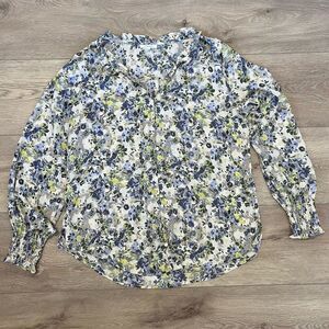 Maurices Floral Blouse M